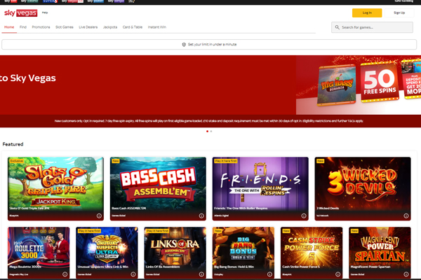 Casino desktop screenshot