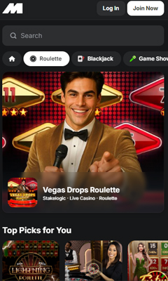 Casino mobile screenshot 2