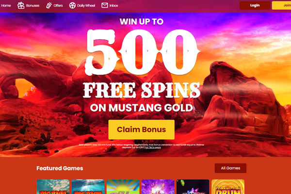 Casino desktop screenshot