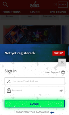 Casino mobile screenshot 2