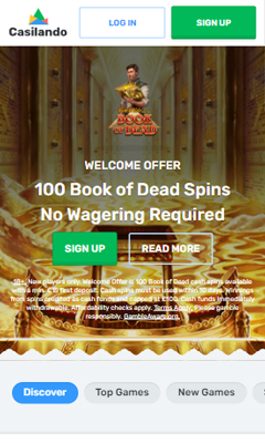 Casino mobile screenshot 2